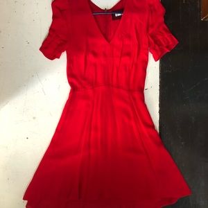 Red Reformation cocktail dress, size 2